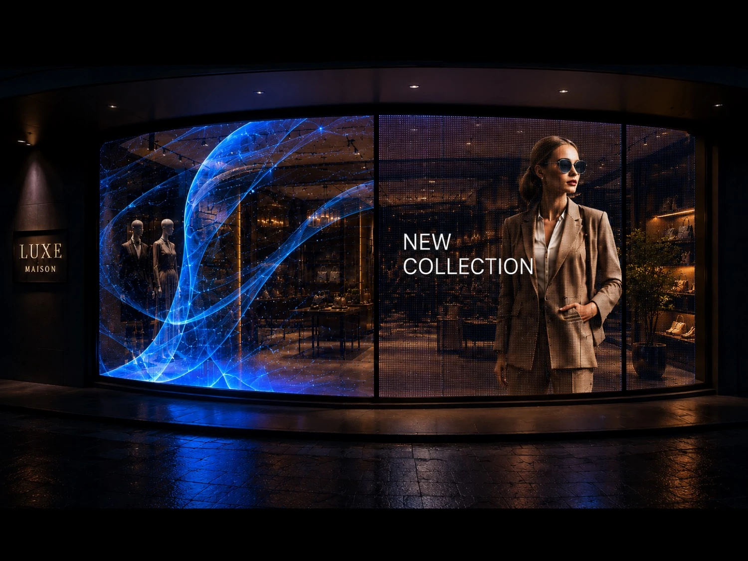 Boutique de mode de luxe